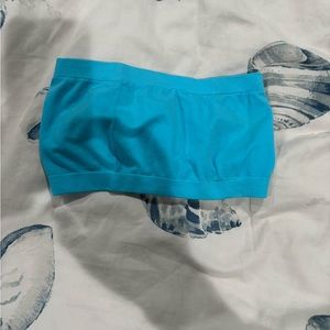 Blue Bandeau, no tags, Sz M